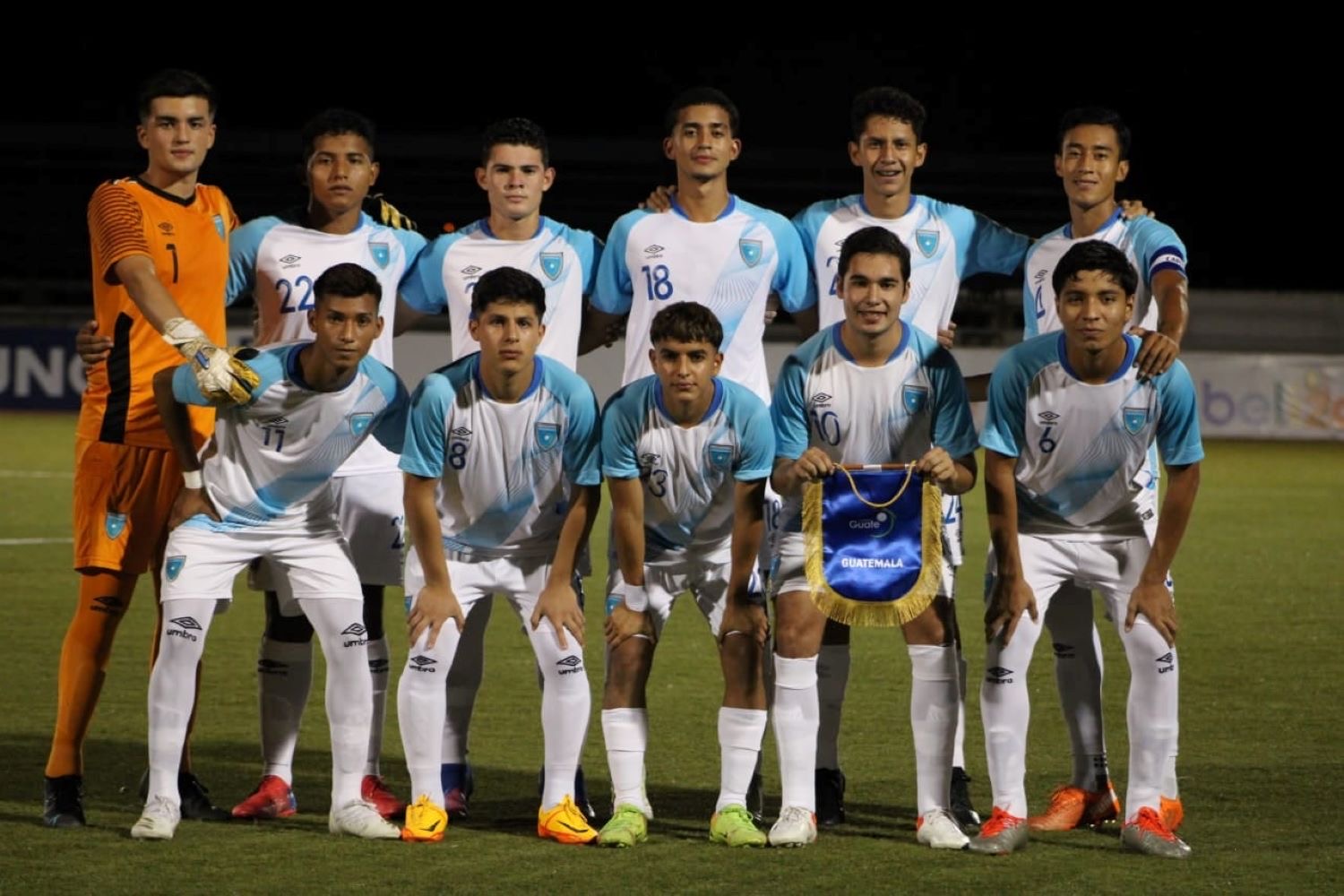 Guatemala y Panamá se disputan el liderato del Grupo B del Campeonato Centroamericano Sub-19 en la noche de este jueves