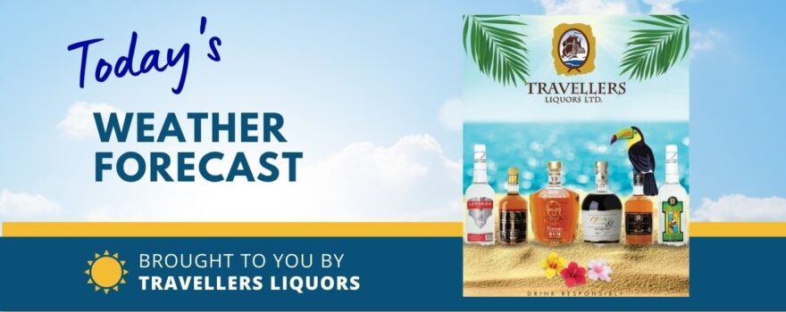 Travellers Liquors Weather Banner