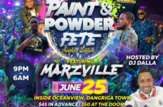 DJ Dalla hosts Paint & Powder Fete Soaked Edition featuring Marzville in Dangriga tonight