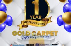 Design Depot First Gold Carpet Affair