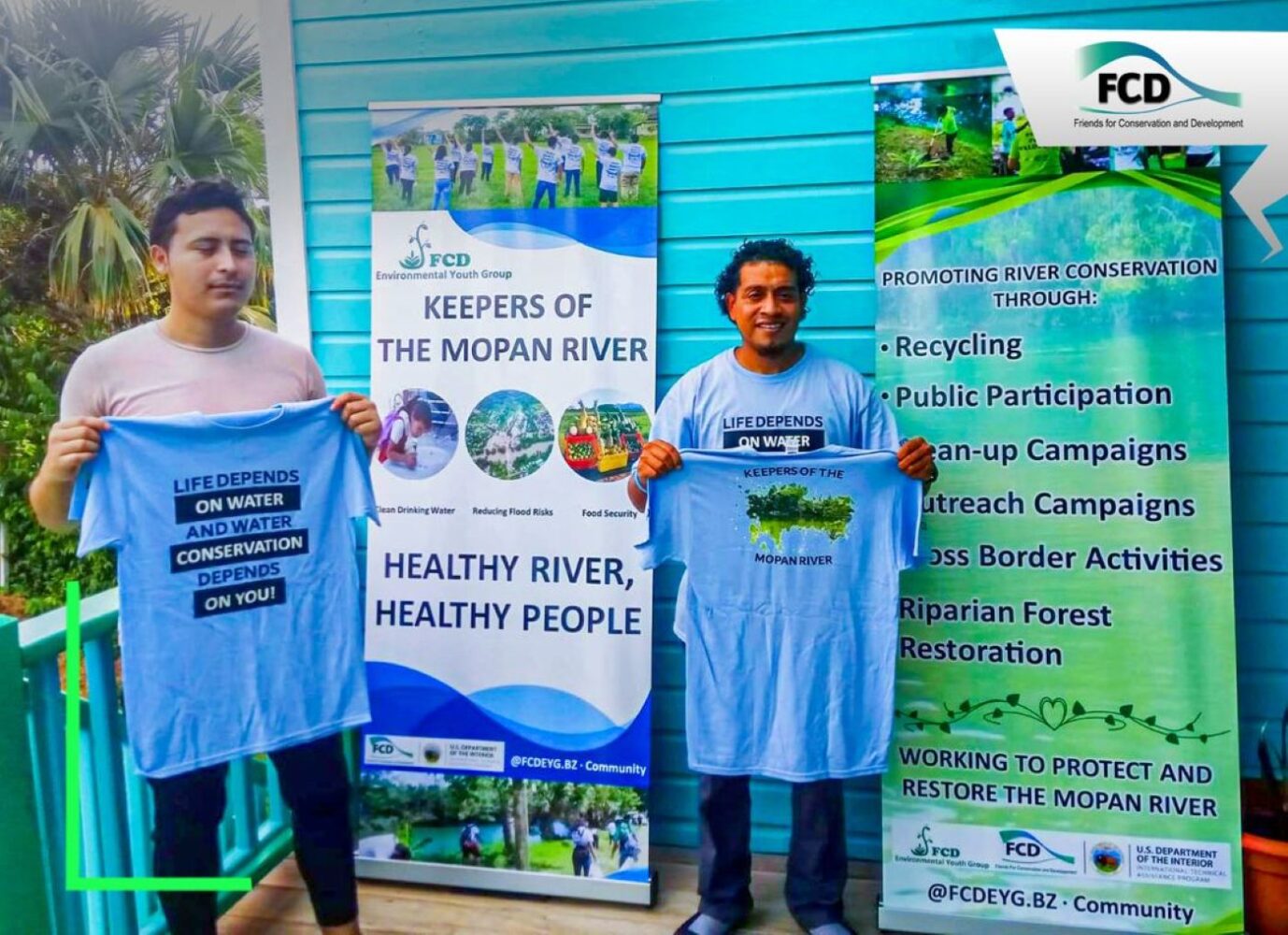 Grupos conservacionistas de Belice y Guatemala trabajan juntos para proteger el río Mopan