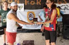 Westrac Slick Runners’ Irene Thiessen wins Women’s Run for Jaguars 5-K race in aid of The Belize Zoo & Tropical Education Center