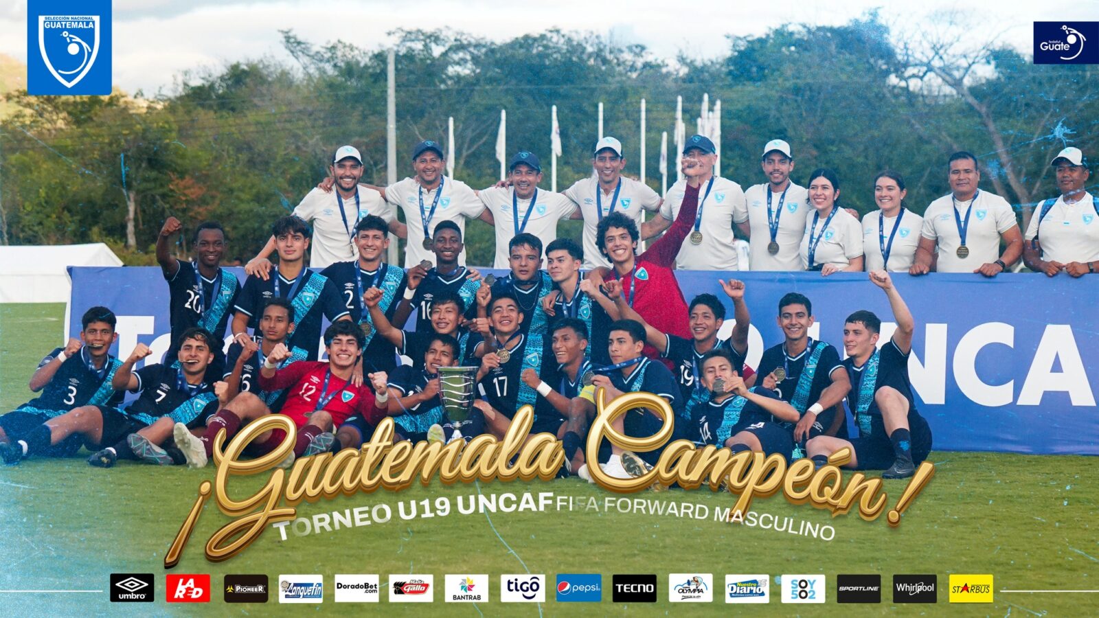 Guatemala gana el Torneo Avanzado FIFA Sub-19 de la UNCAF 2024 en Honduras